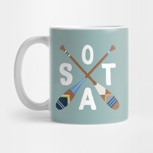 Paddle Minnesota, SOTA Lake Life Painted Oars Mug